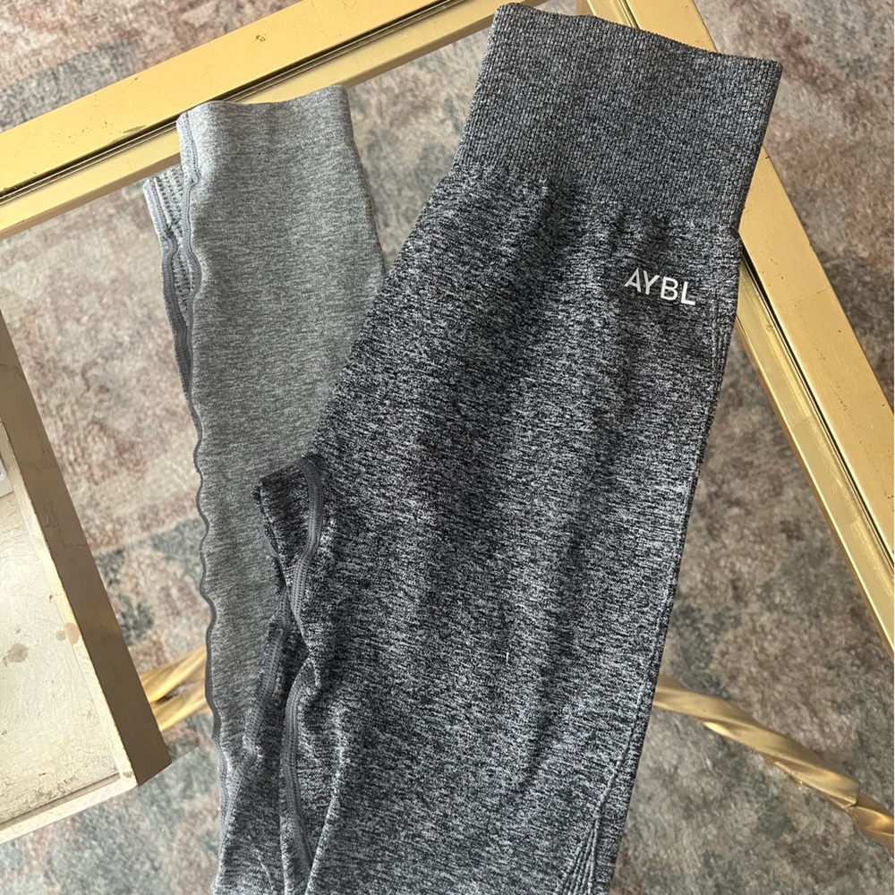 AYBL Ombre Dark Gray Seamless Leggings